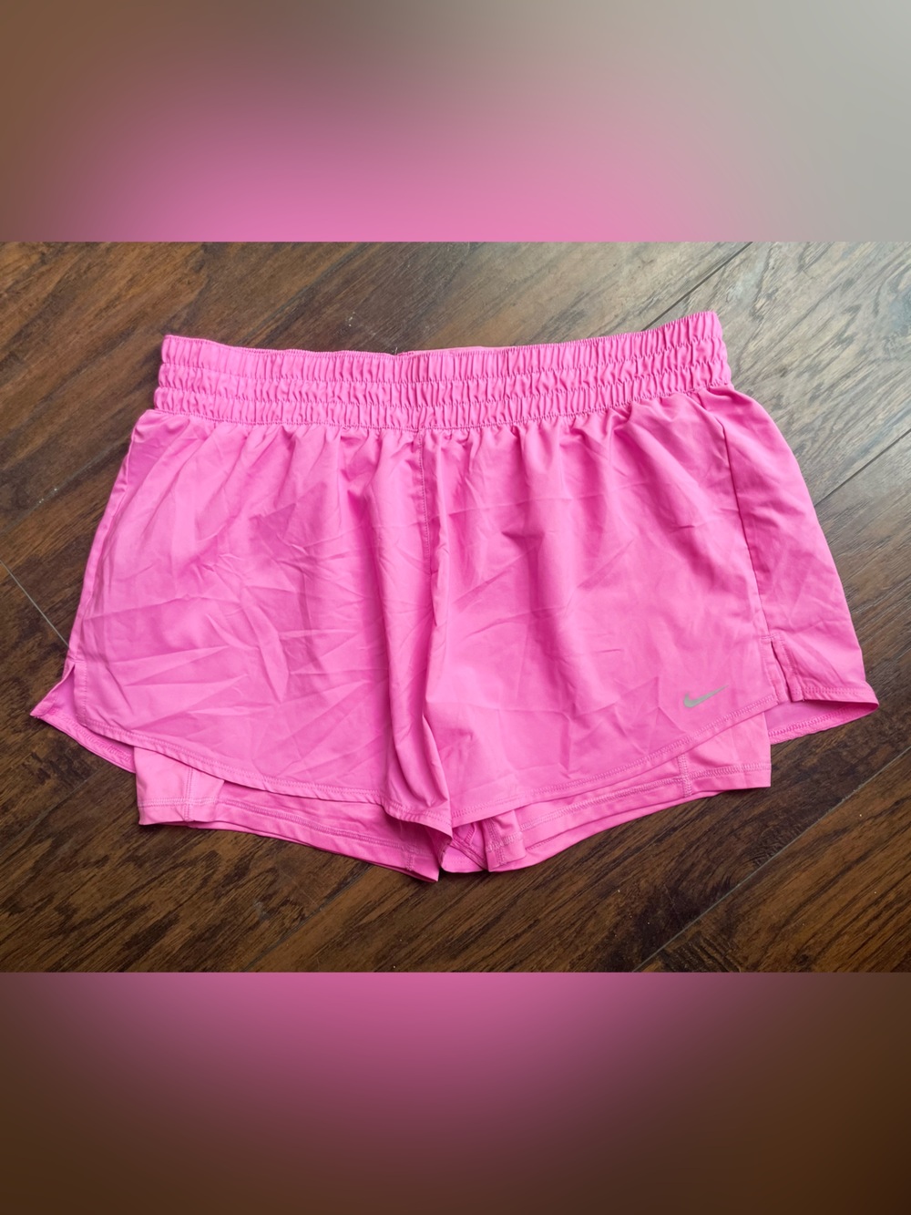 Nike Women's Hot Pink Athletic Running Shorts